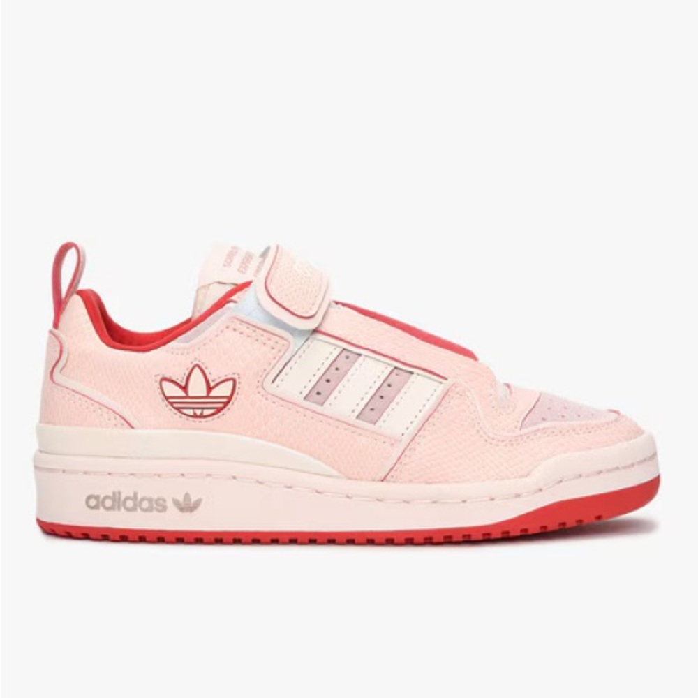 Adidas Originals Forum Plus Shoes with Velcro Fastening
